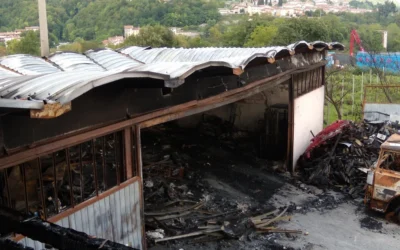 Incendio Ortofrutta