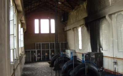 Incendio impianto idrovoro